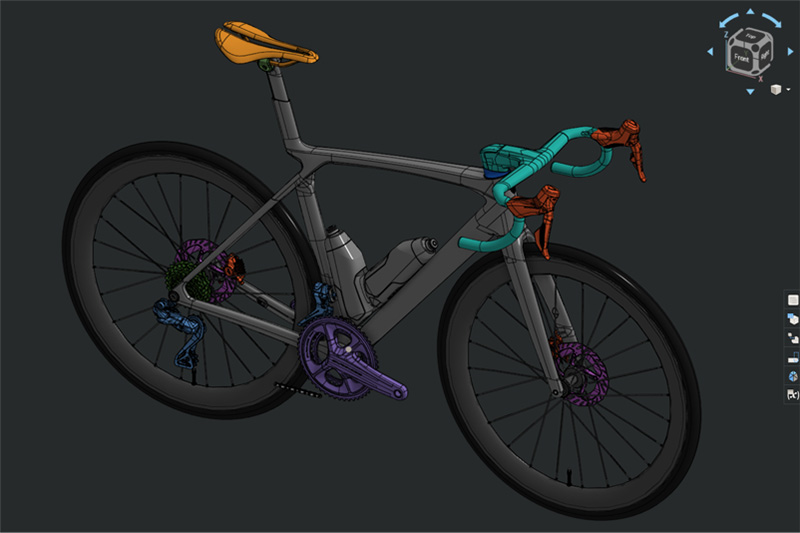 Bike assembly in Onshape