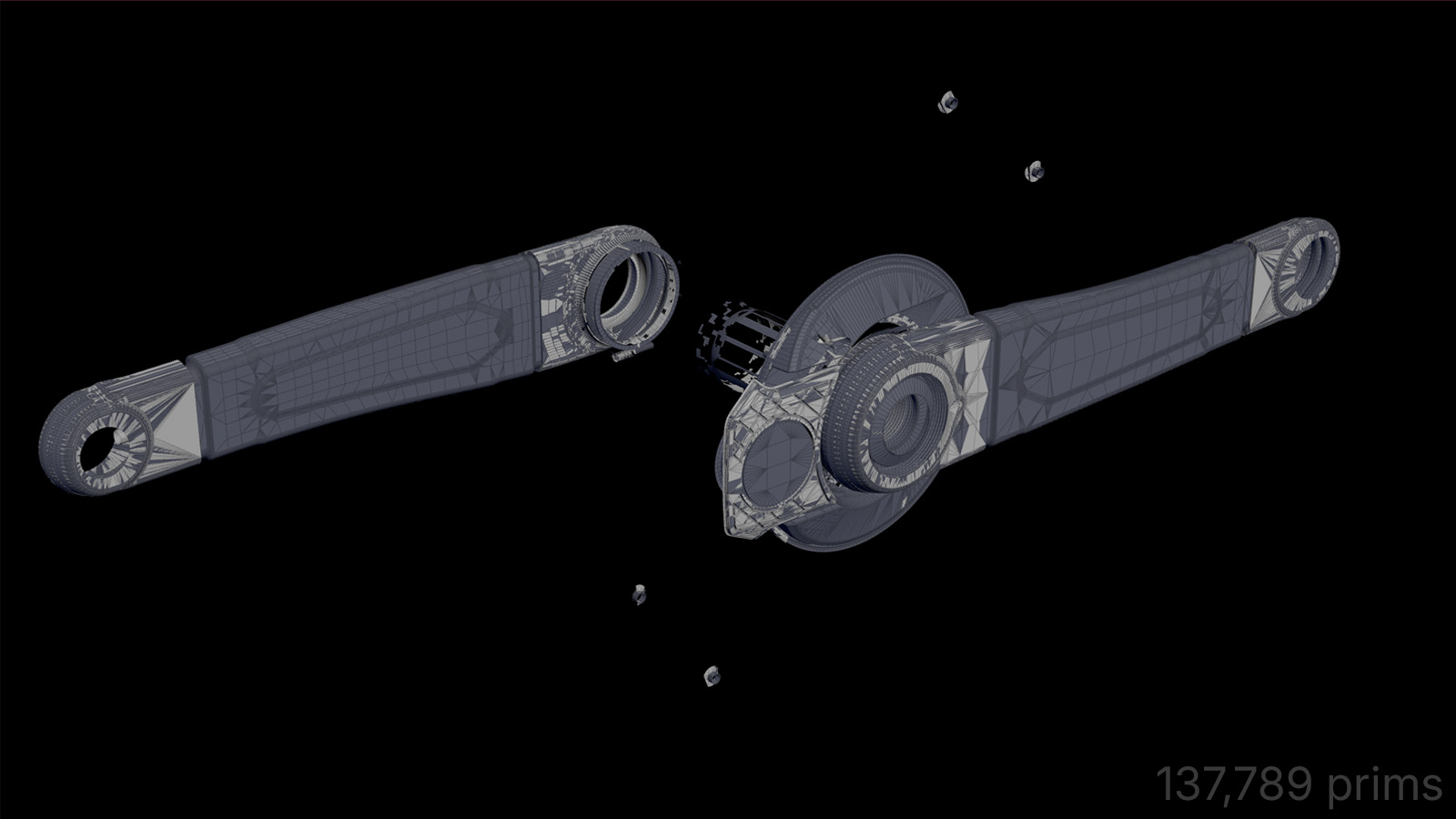 Removed interior geometry